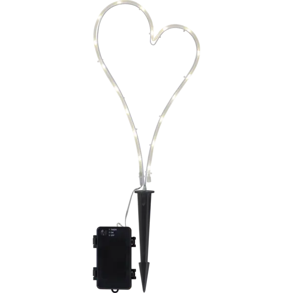 LED GRAVHJÄRTA - GRAVLJUS DECORATIONHEART